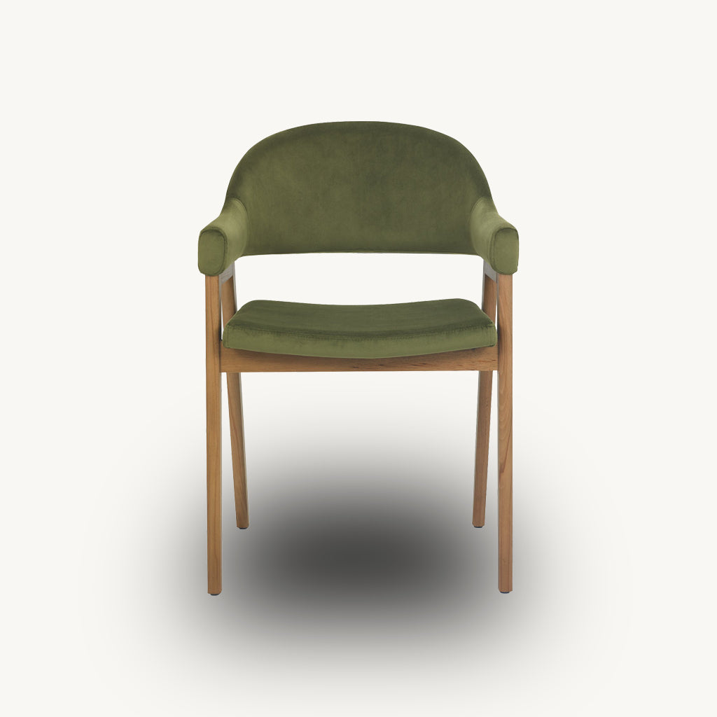 Highgate Rustic Oak Armchair