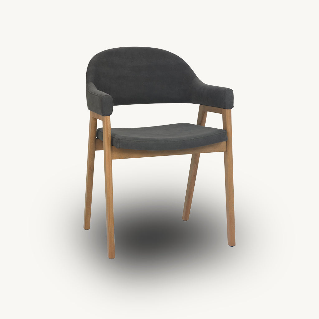 Highgate Rustic Oak Armchair