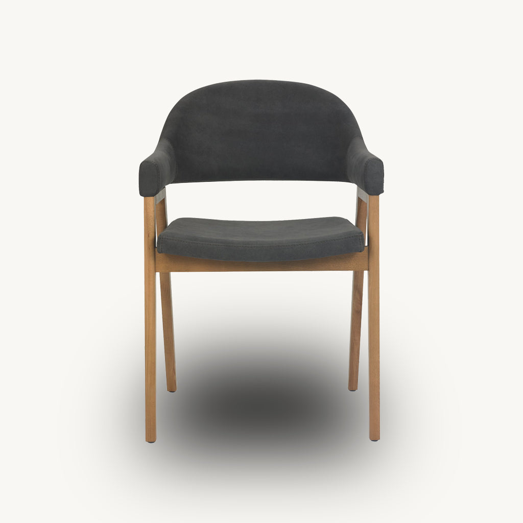 Highgate Rustic Oak Armchair