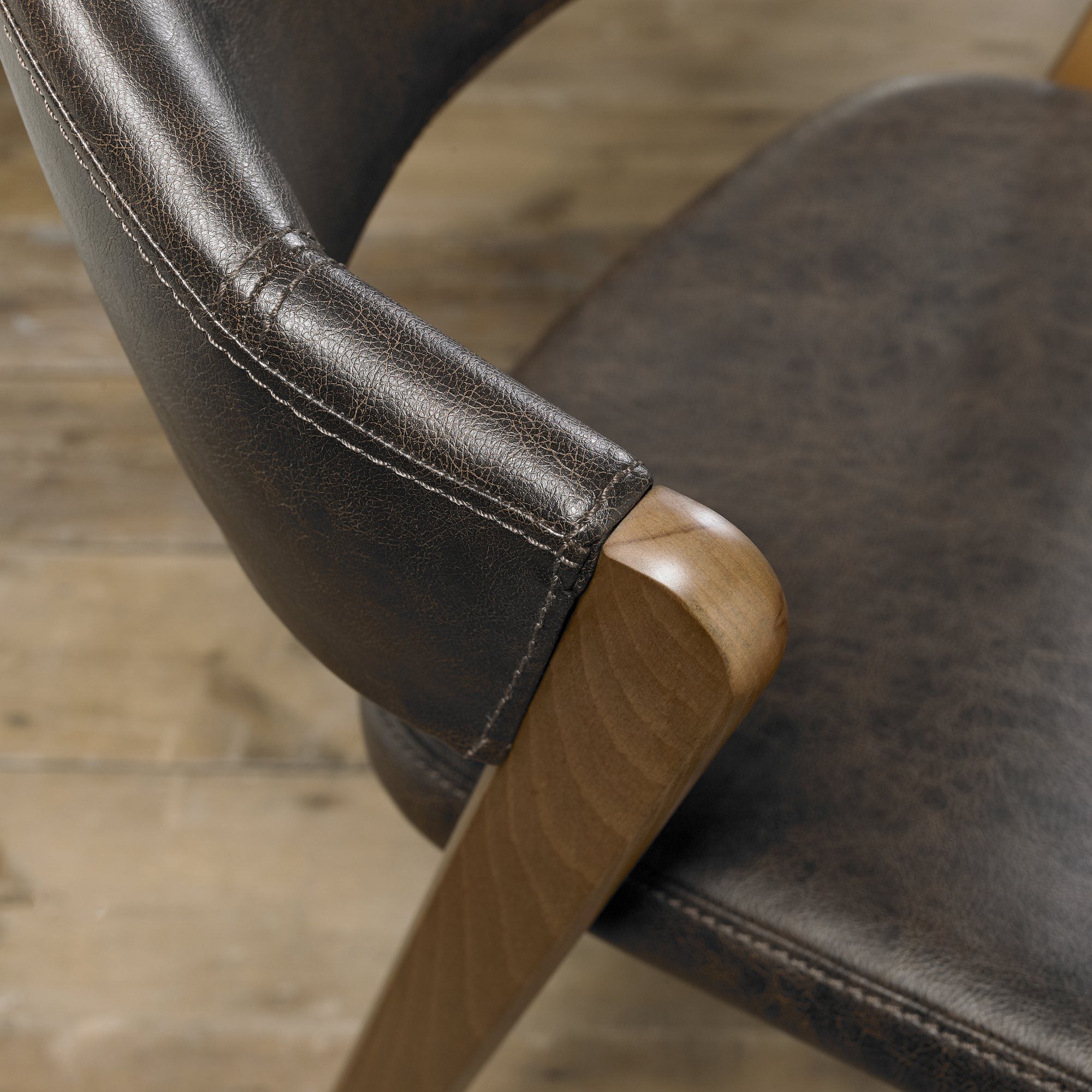 Highgate Rustic Oak Dining Chair