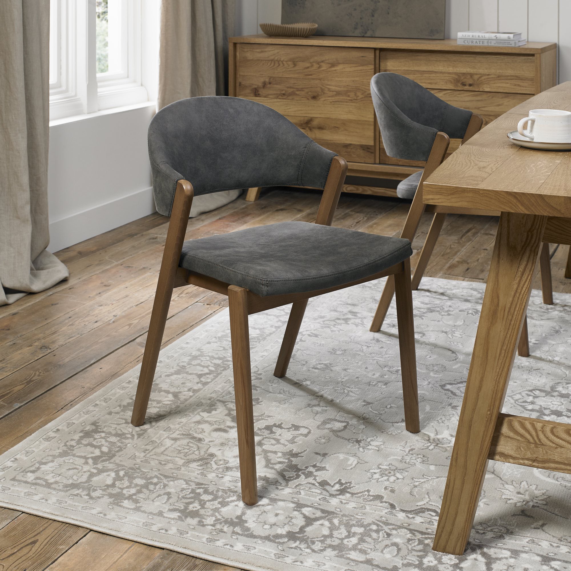 Highgate Rustic Oak Dining Chair