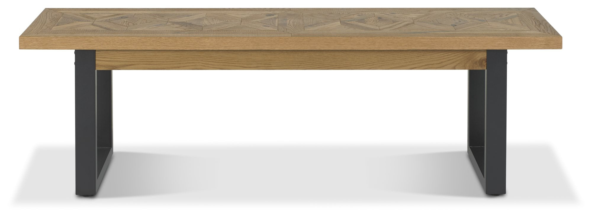 Hindon Rustic Oak Bench