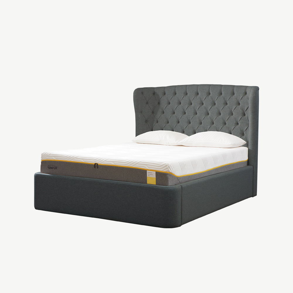 TEMPUR® Holcot Ottoman Bed in Slate