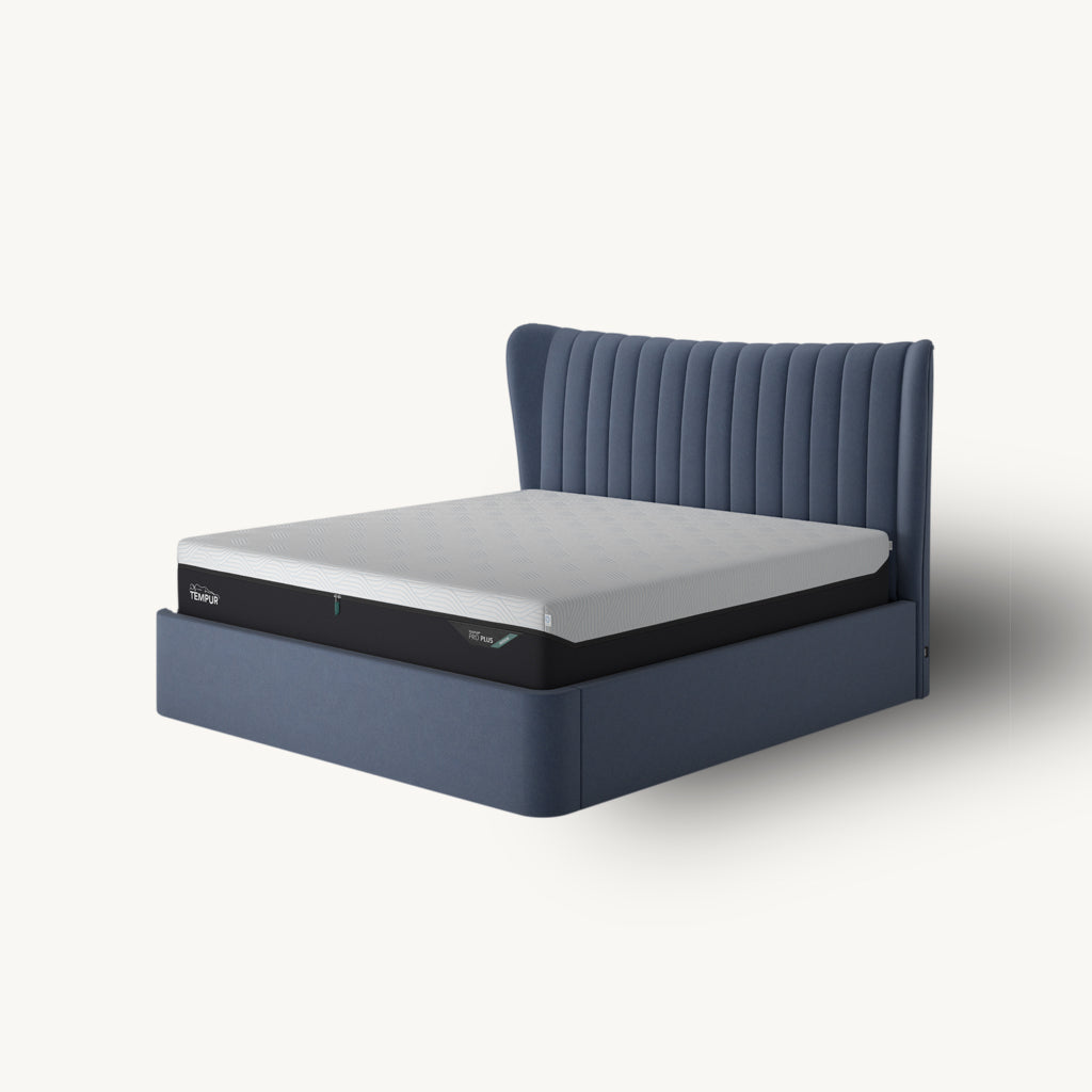 TEMPUR® Horton Ottoman Bed in Navy