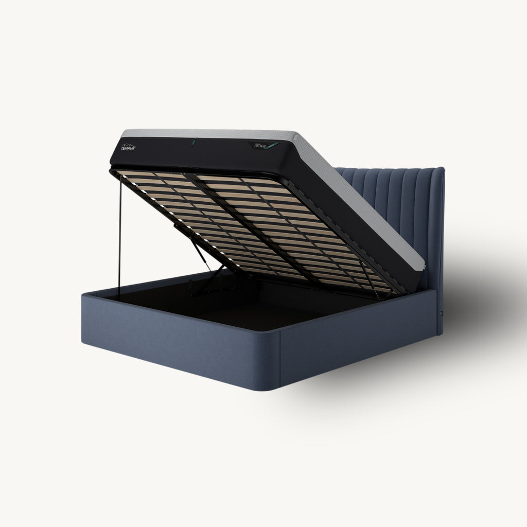 TEMPUR® Horton Ottoman Bed in Navy