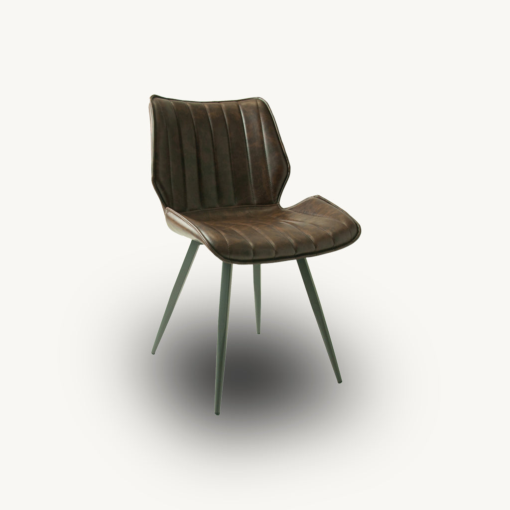 Hudson Vegan Leather Dining Chair
