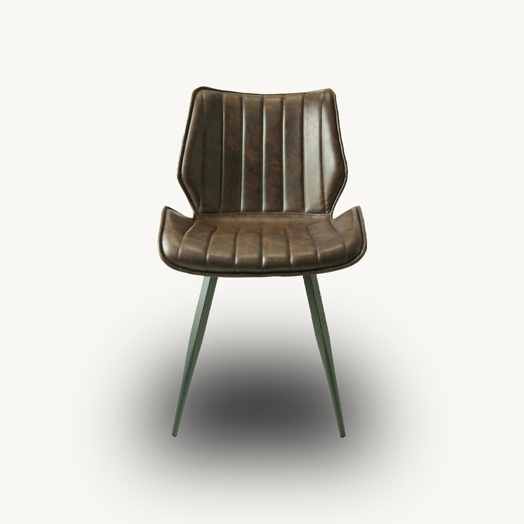 Hudson Vegan Leather Dining Chair