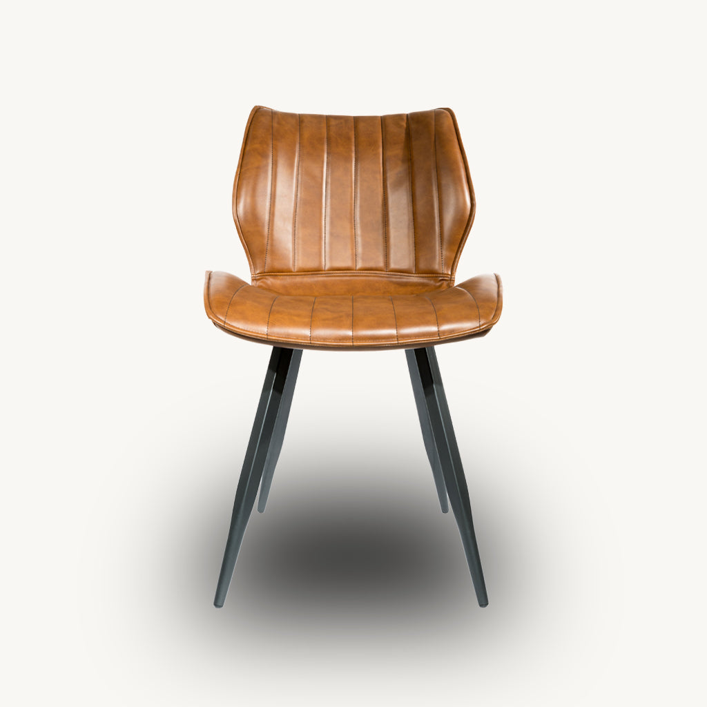 Hudson Vegan Leather Dining Chair
