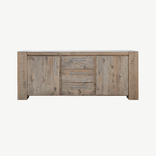 Wood sideboard in natural finish
