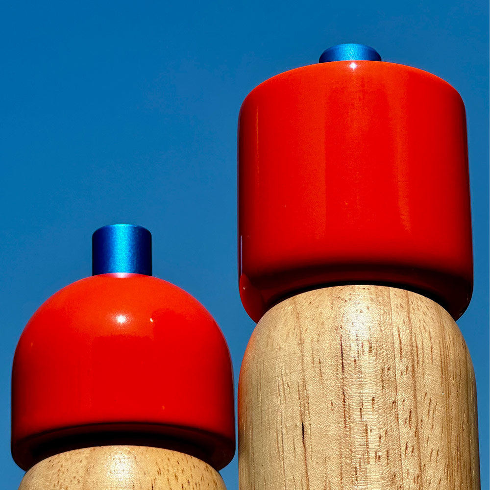 Salt & Pepper Grinder Orange & Blue