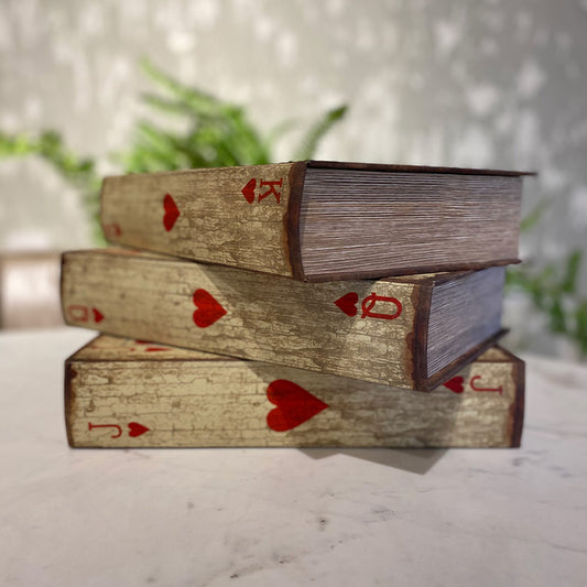 Jack of Hearts Storage Book Box