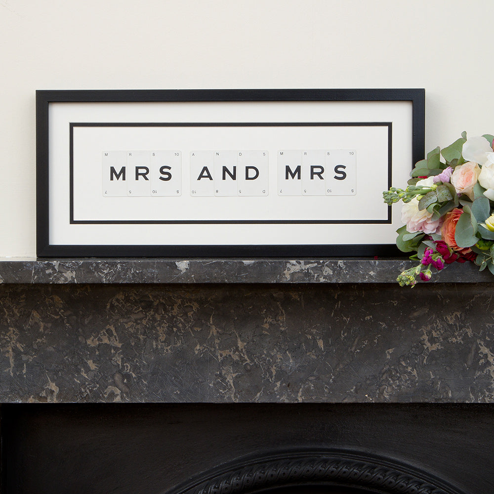 Mr and Mrs Wall Art