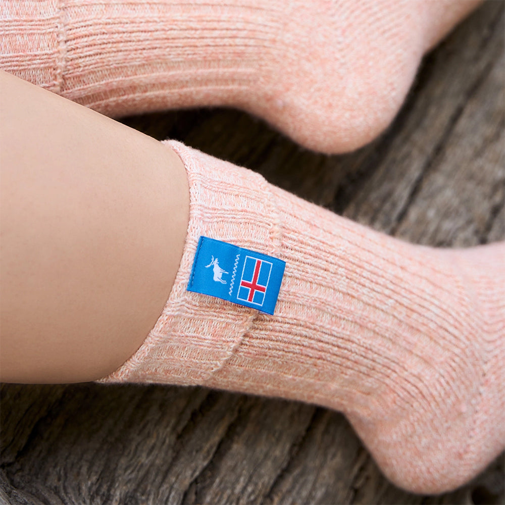 Icelandic Socks in Atlantic Salmon