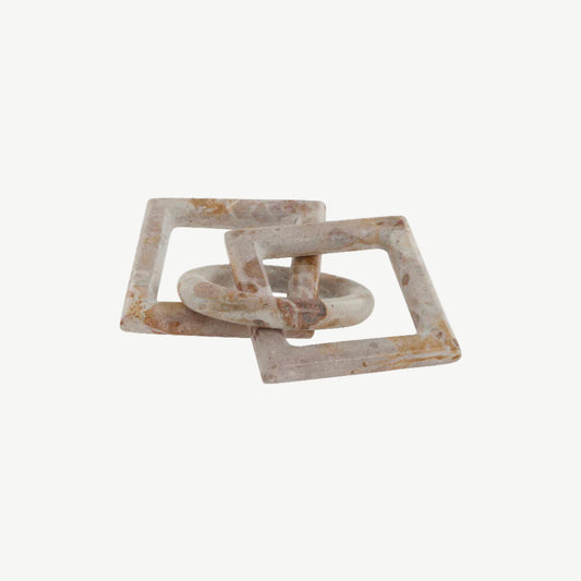 Ellia marble decoration in Brown