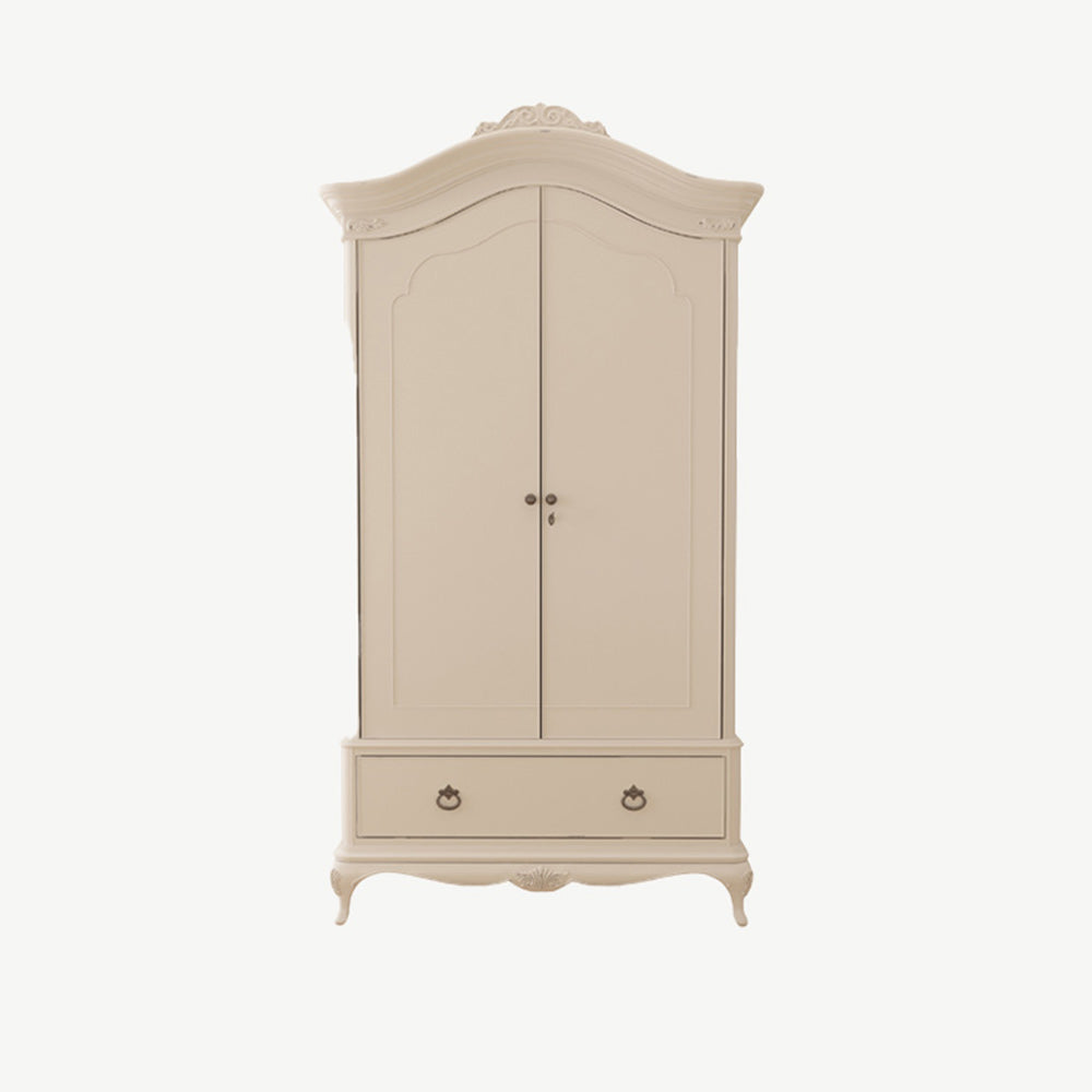 Ivory Double Wardrobe