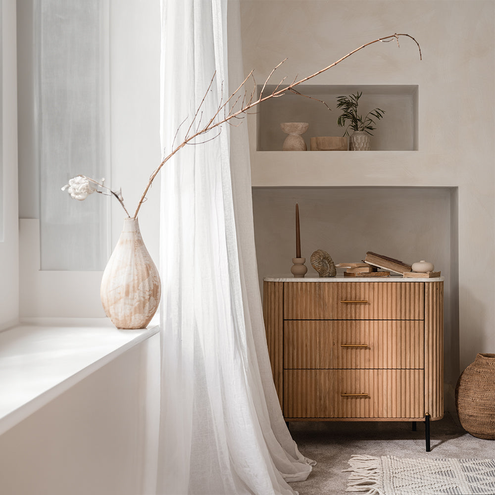 Java 3 Drawer Bedside Chest – Arighi Bianchi