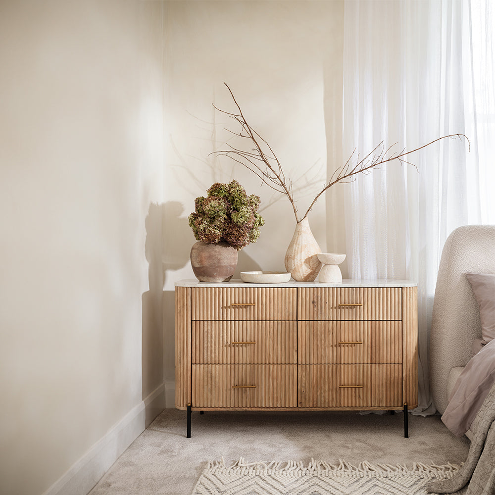 Java 6 Drawer Wide Chest – Arighi Bianchi