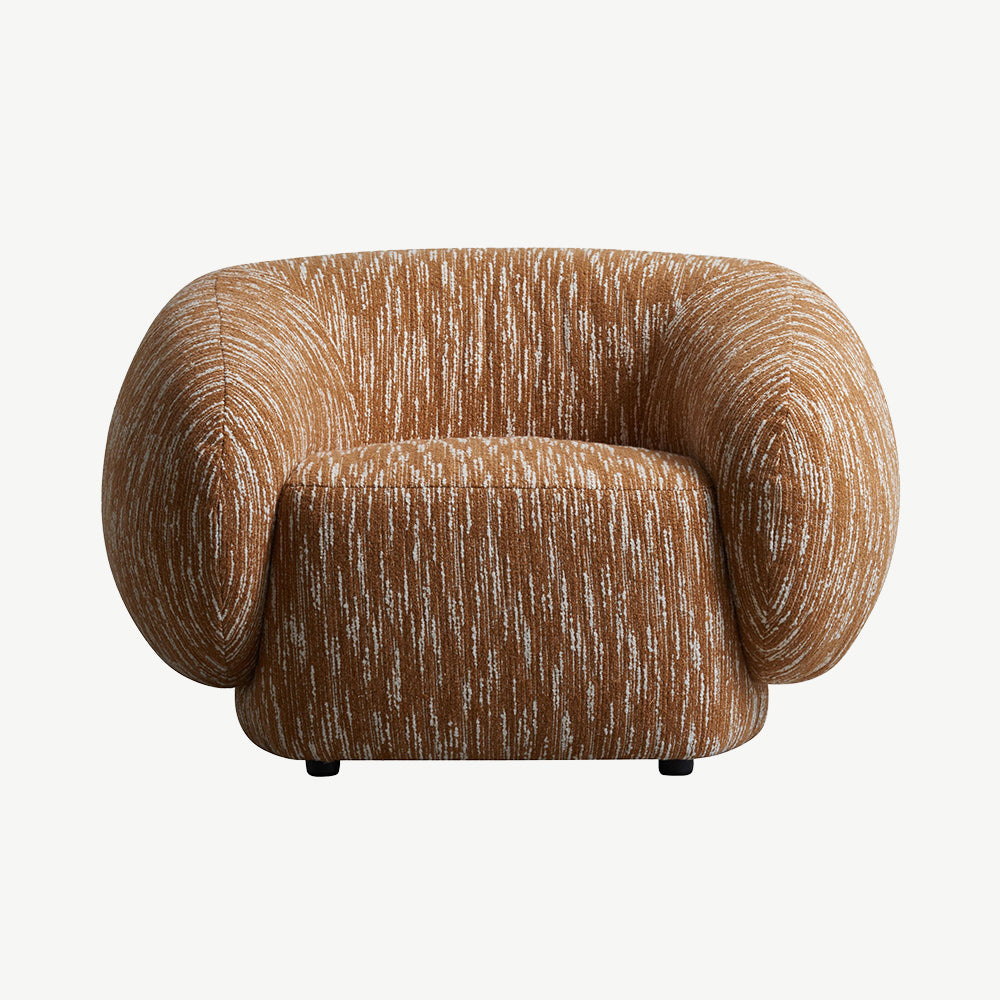 Carlton Chair in Boucle-Gold 