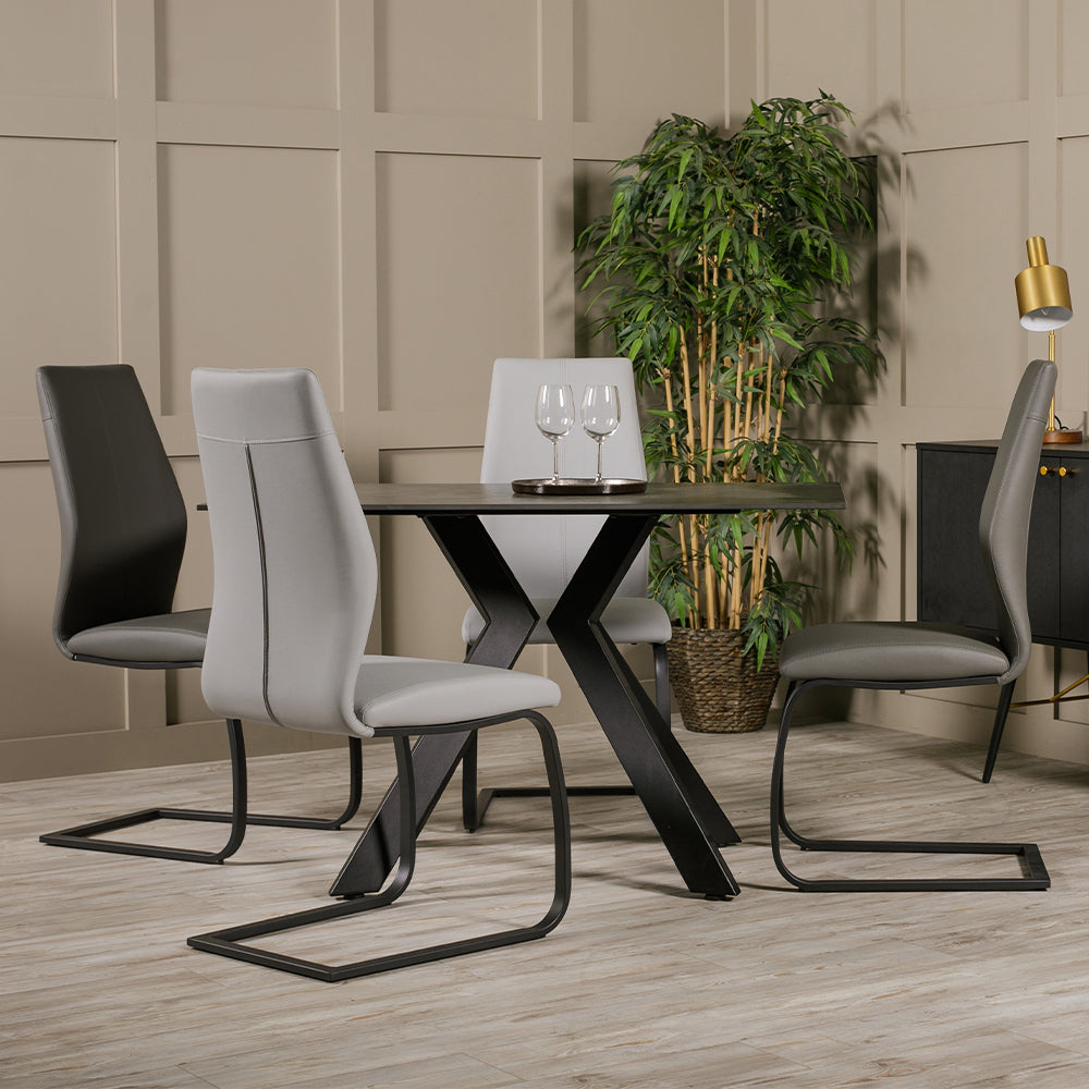 Kalix Dining Chair in Grey