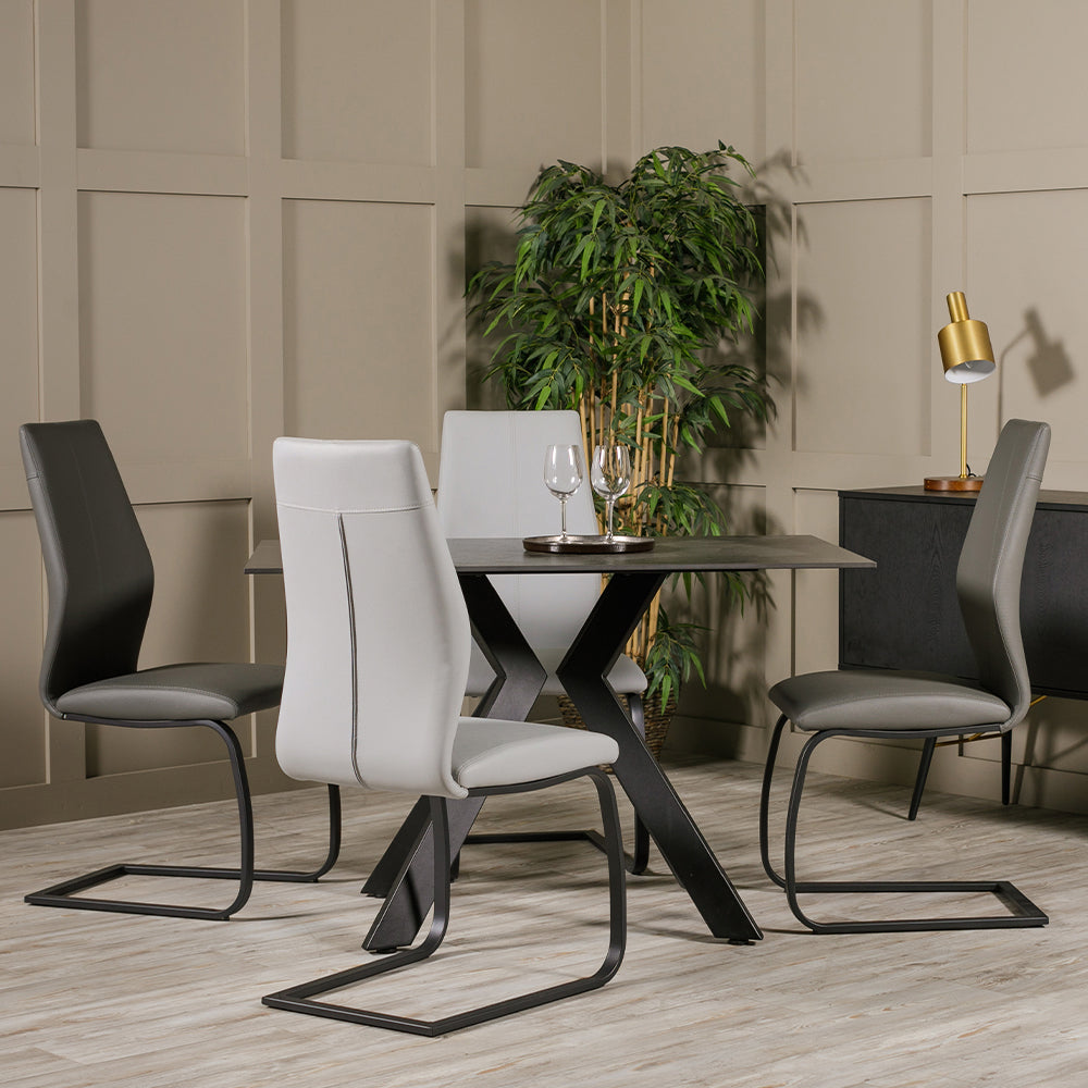 Kalix Dining Chair in Grey