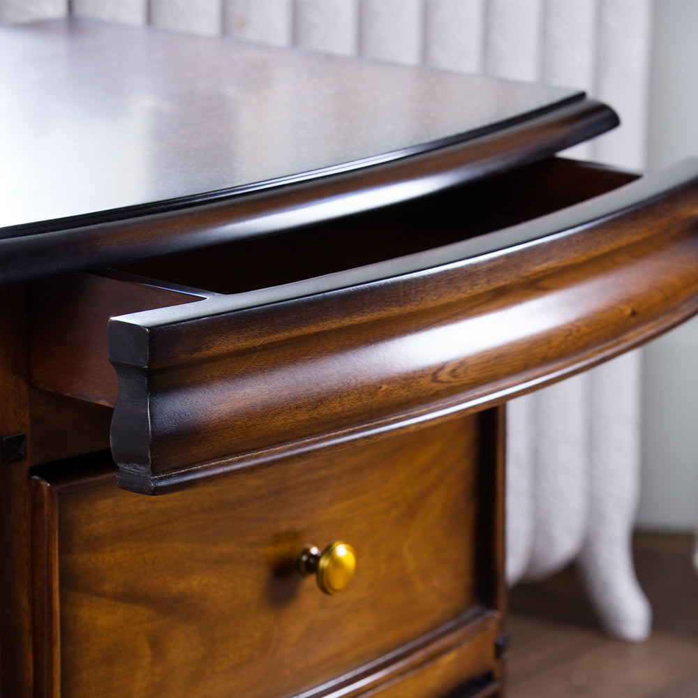 Kingston 3 Drawer Bedside