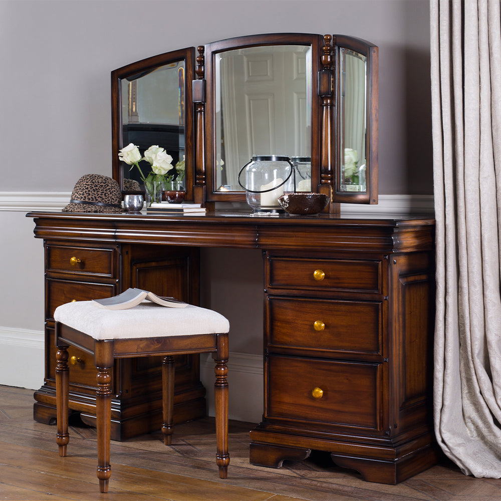 Kingston Dressing Table with Mirror