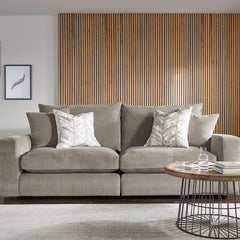 Knightsbridge Large Split Sofa in Platinum-Berber