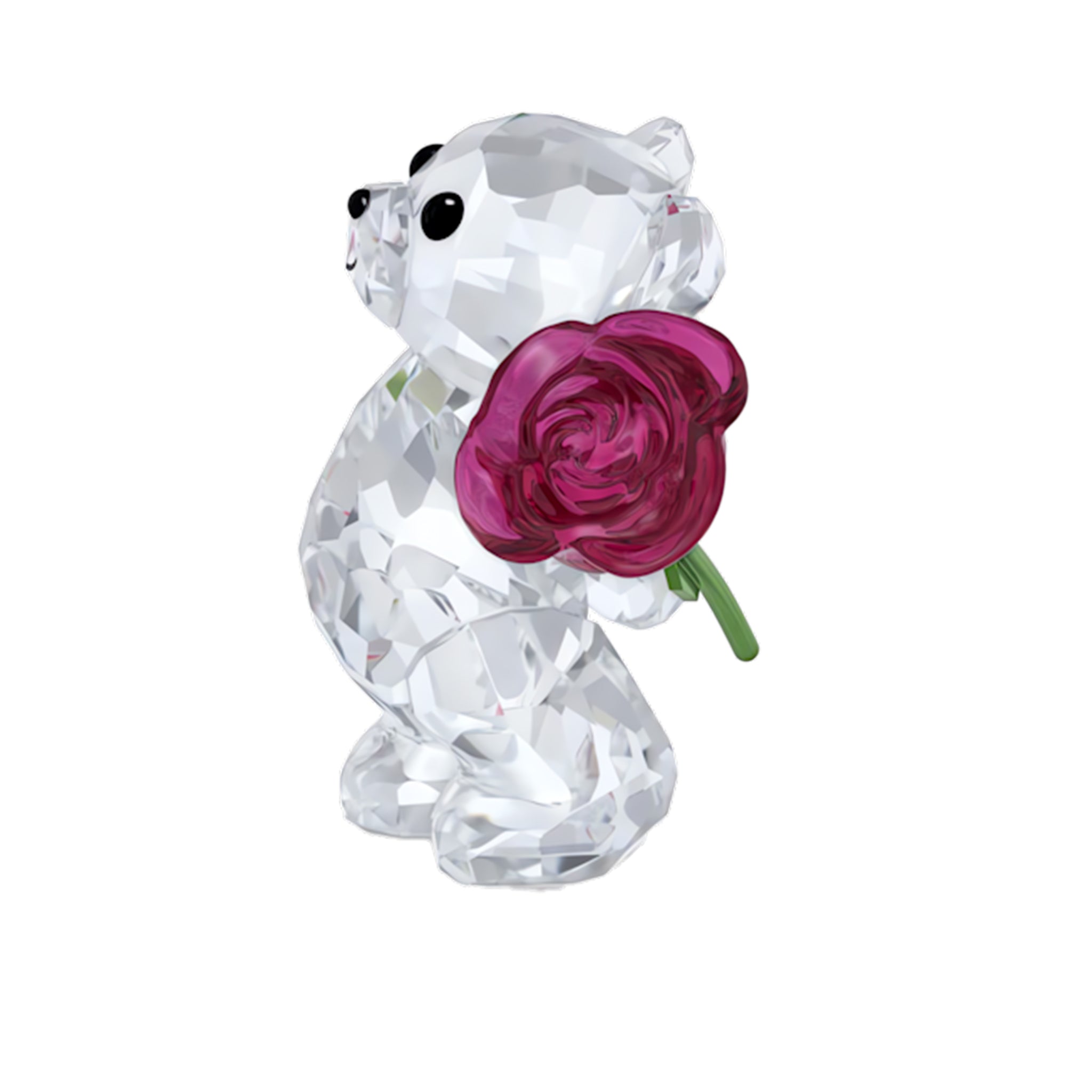 Swarovski Kris Bear A Rose With Love Ornament
