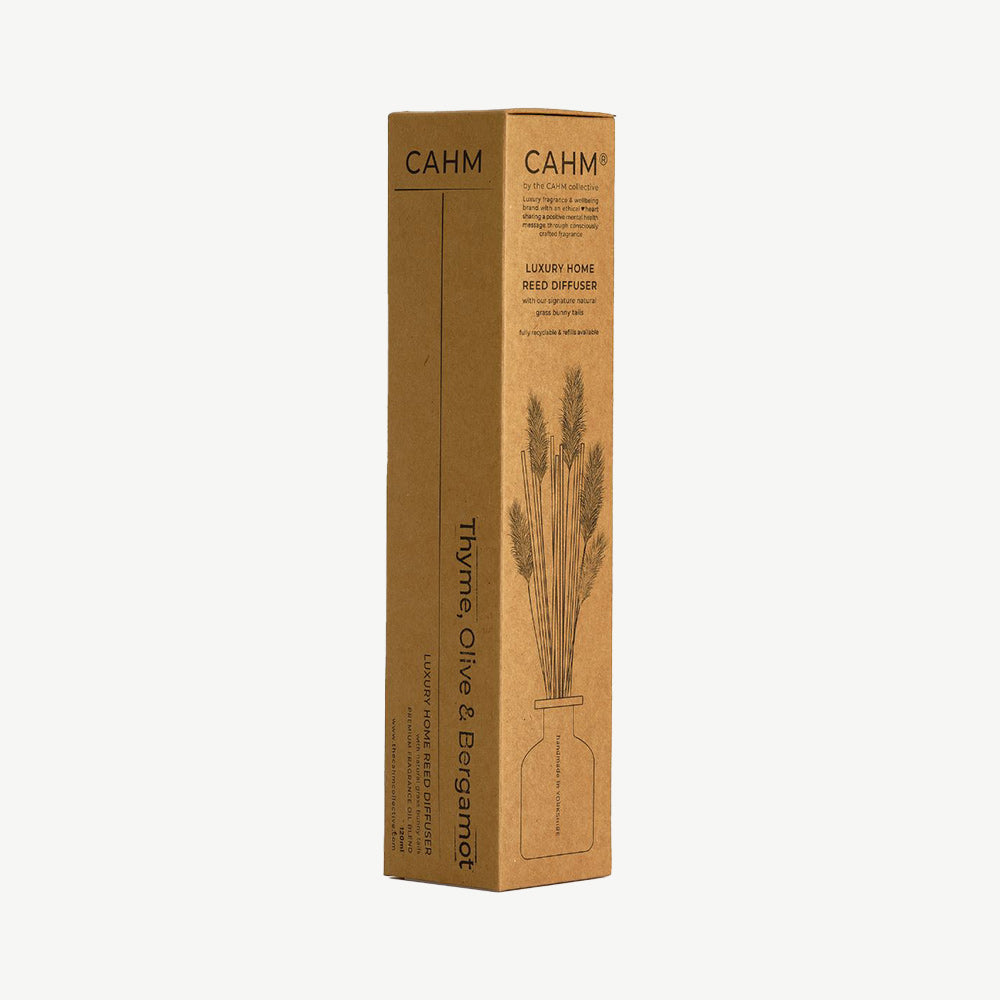 Cahm Thyme, Olive & Bergamot Reed Diffuser