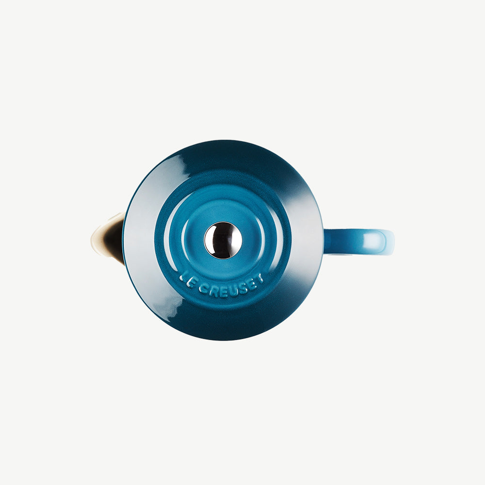 Le Creuset Coffee Pot in Deep Teal