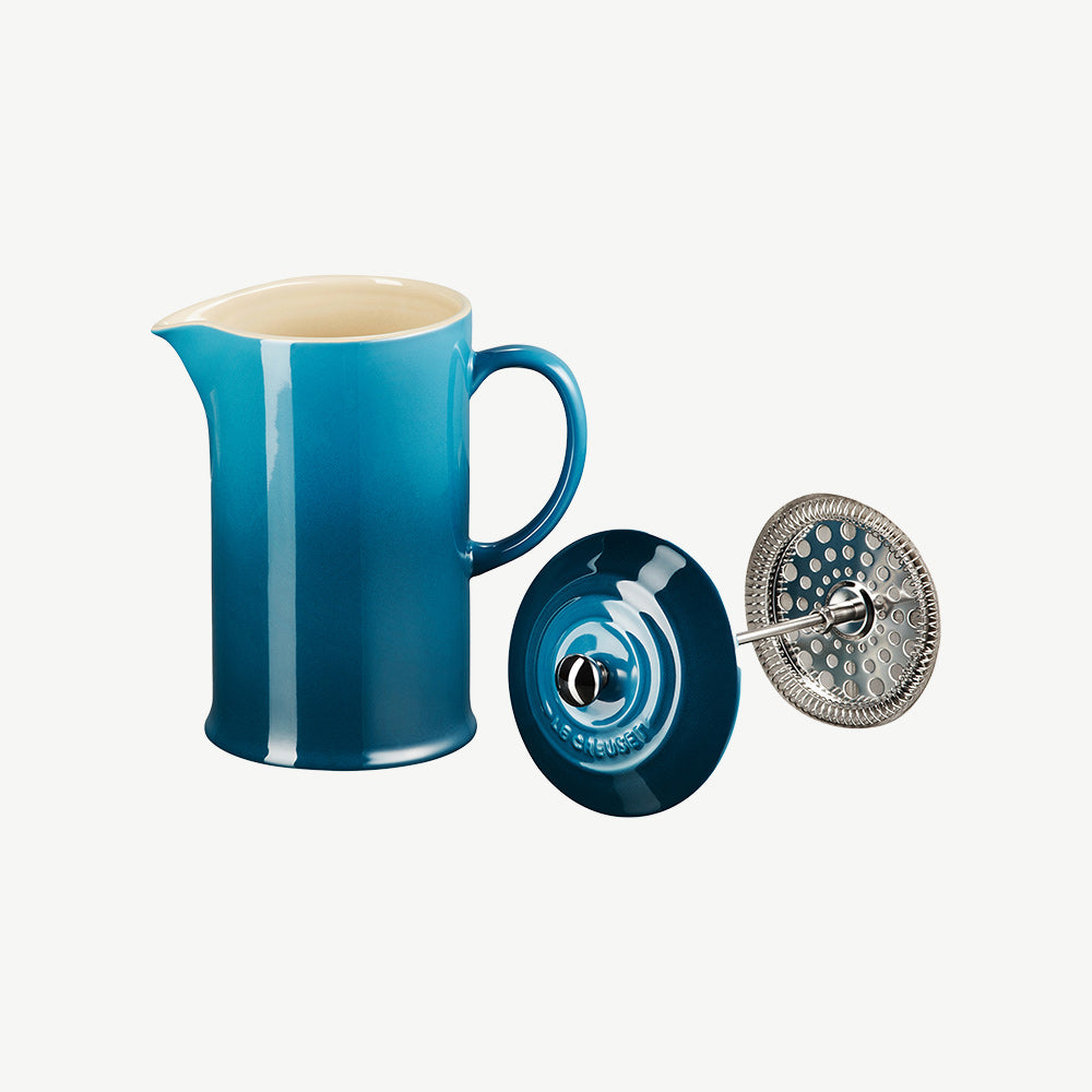 Le Creuset Coffee Pot in Deep Teal