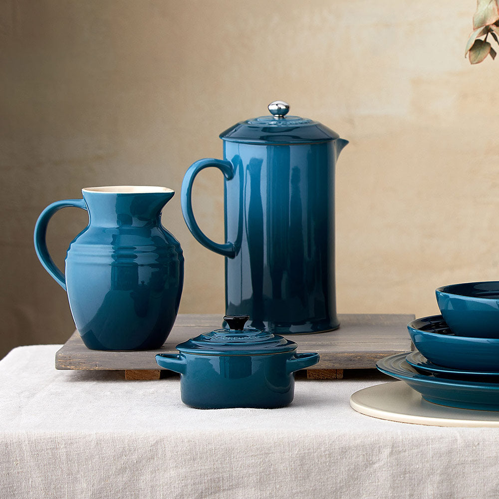 Le Creuset Coffee Pot in Deep Teal