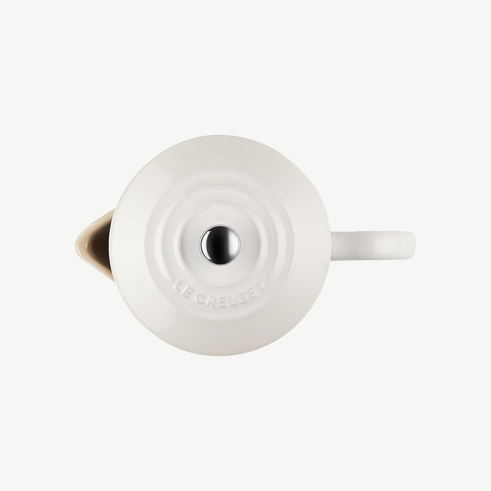 Le Creuset Coffee Pot in Meringue