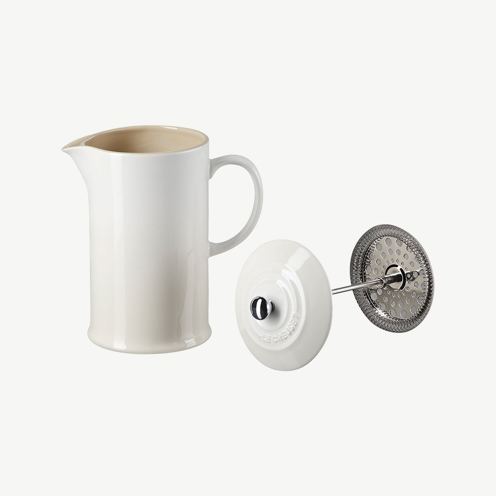 Le Creuset Coffee Pot in Meringue