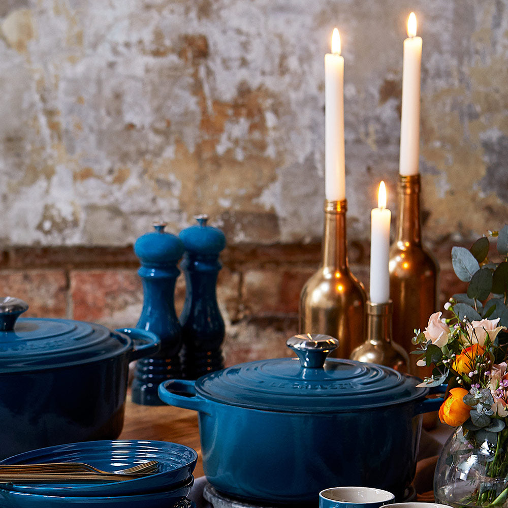 Le Creuset Salt Mill in Azure blue