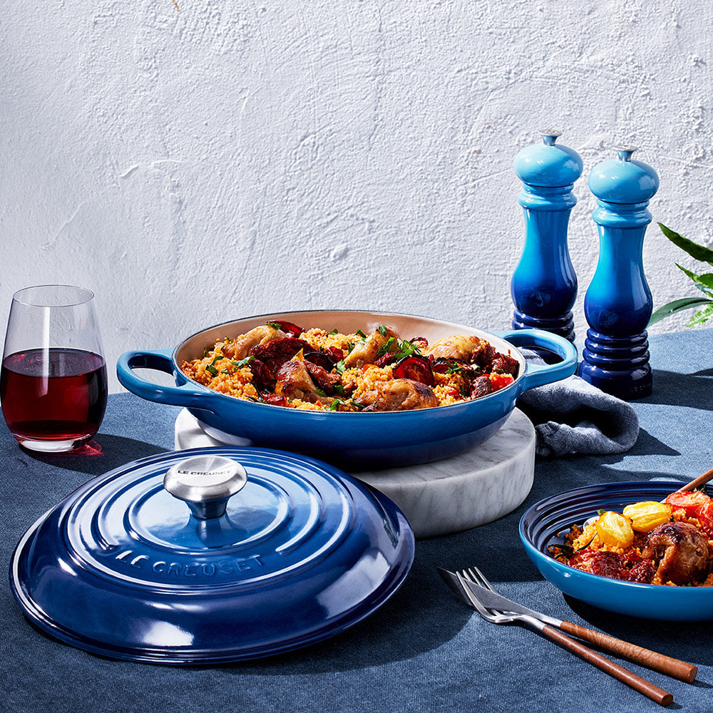 Le Creuset Salt Mill in Azure blue