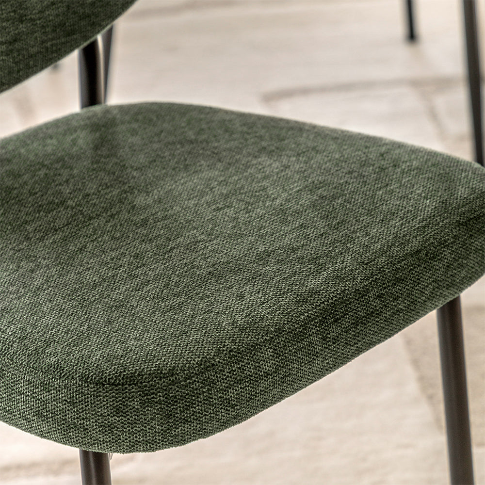 Haxton Dining Chair in Green