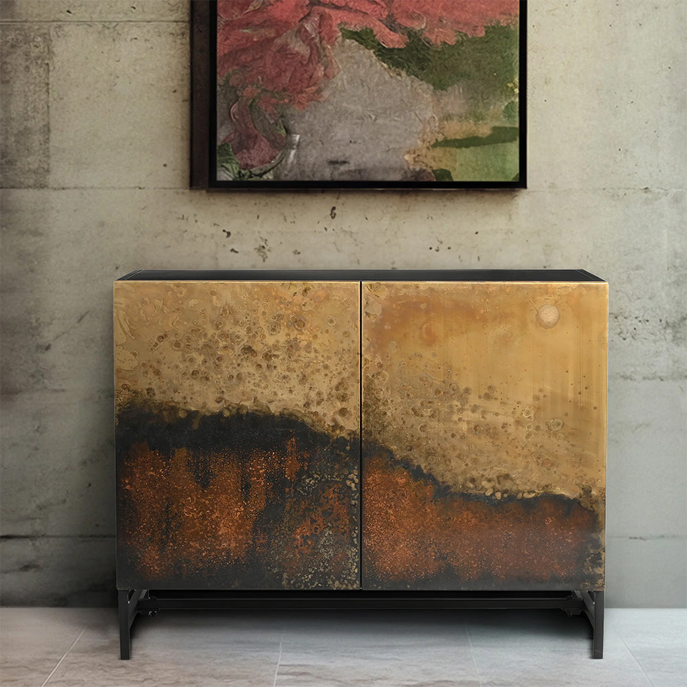 Vita 2 Door Iron Cabinet