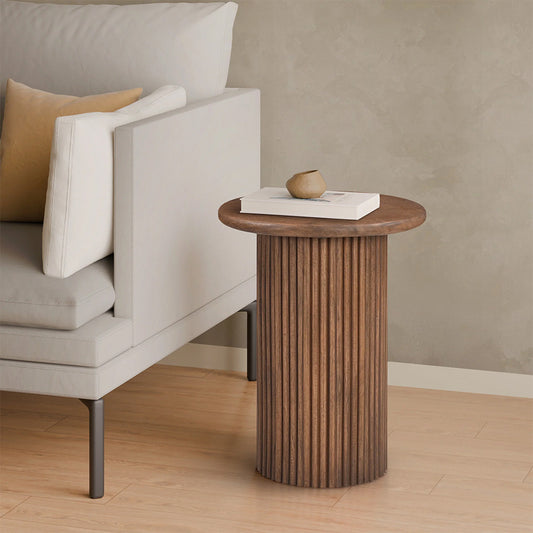 Kavali Ribbed End Table