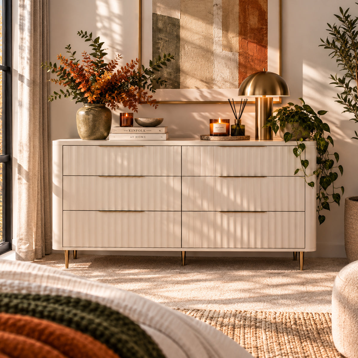 Lily 6 Drawer Wide Chest