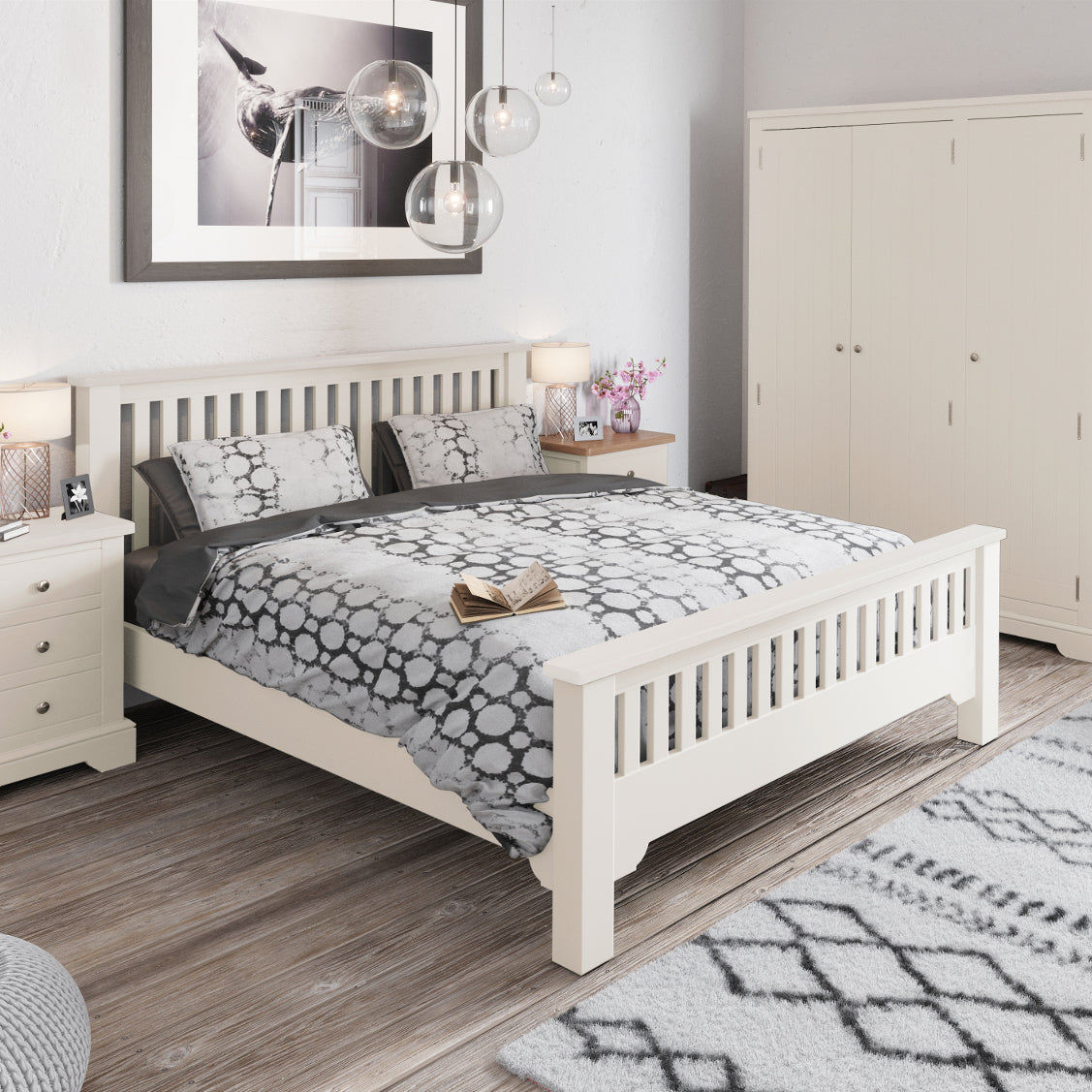 Iris Chunky Bedframe