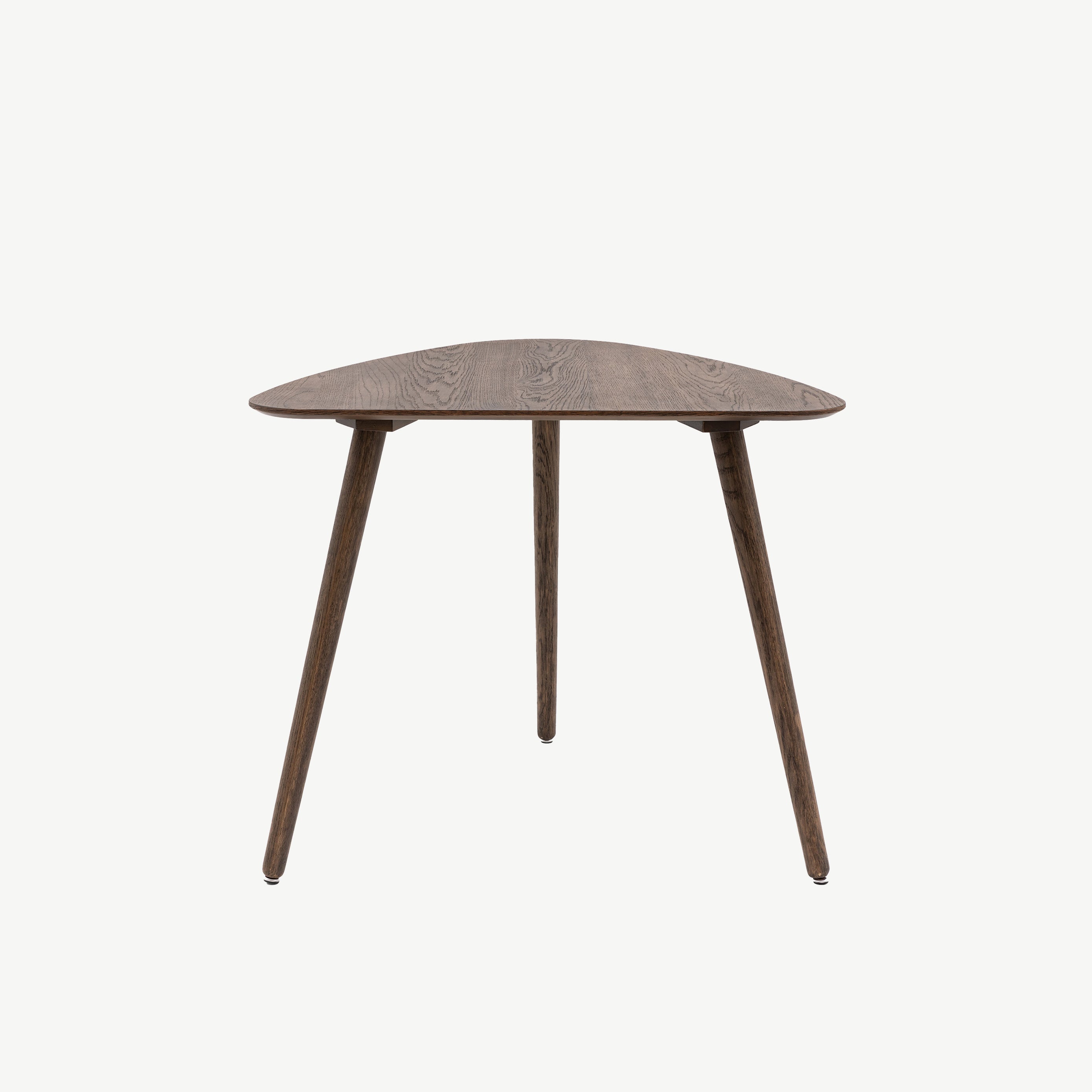 Linton Oval Dining Table in Smoked Oak