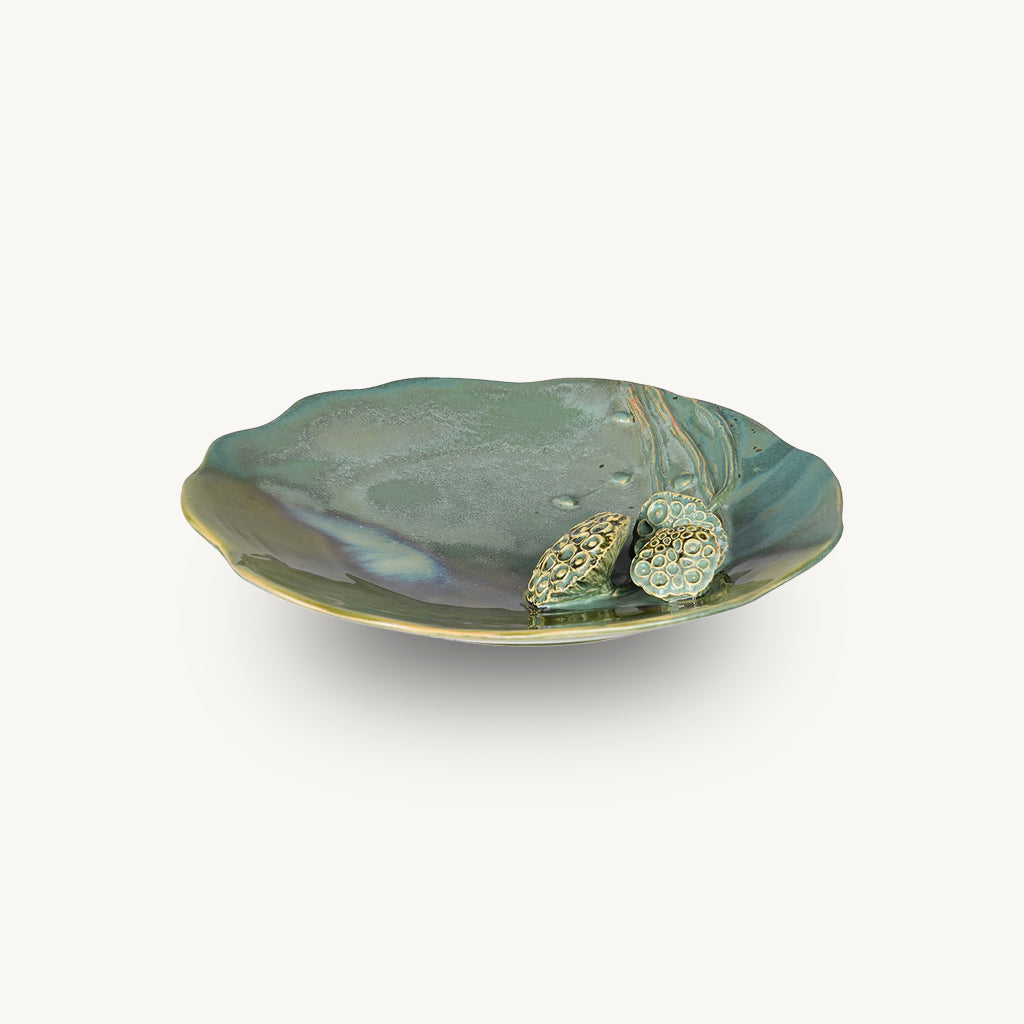 Lotus Seed Decorative Plate