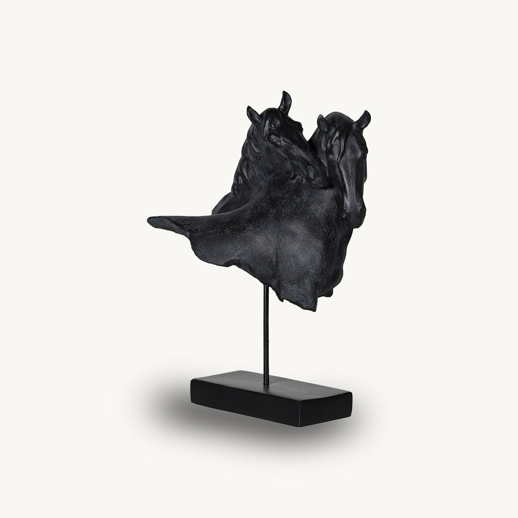 Loving Horse Sculpture