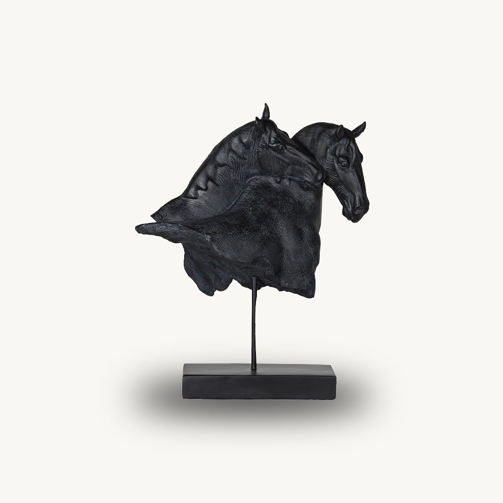 Loving Horse Sculpture