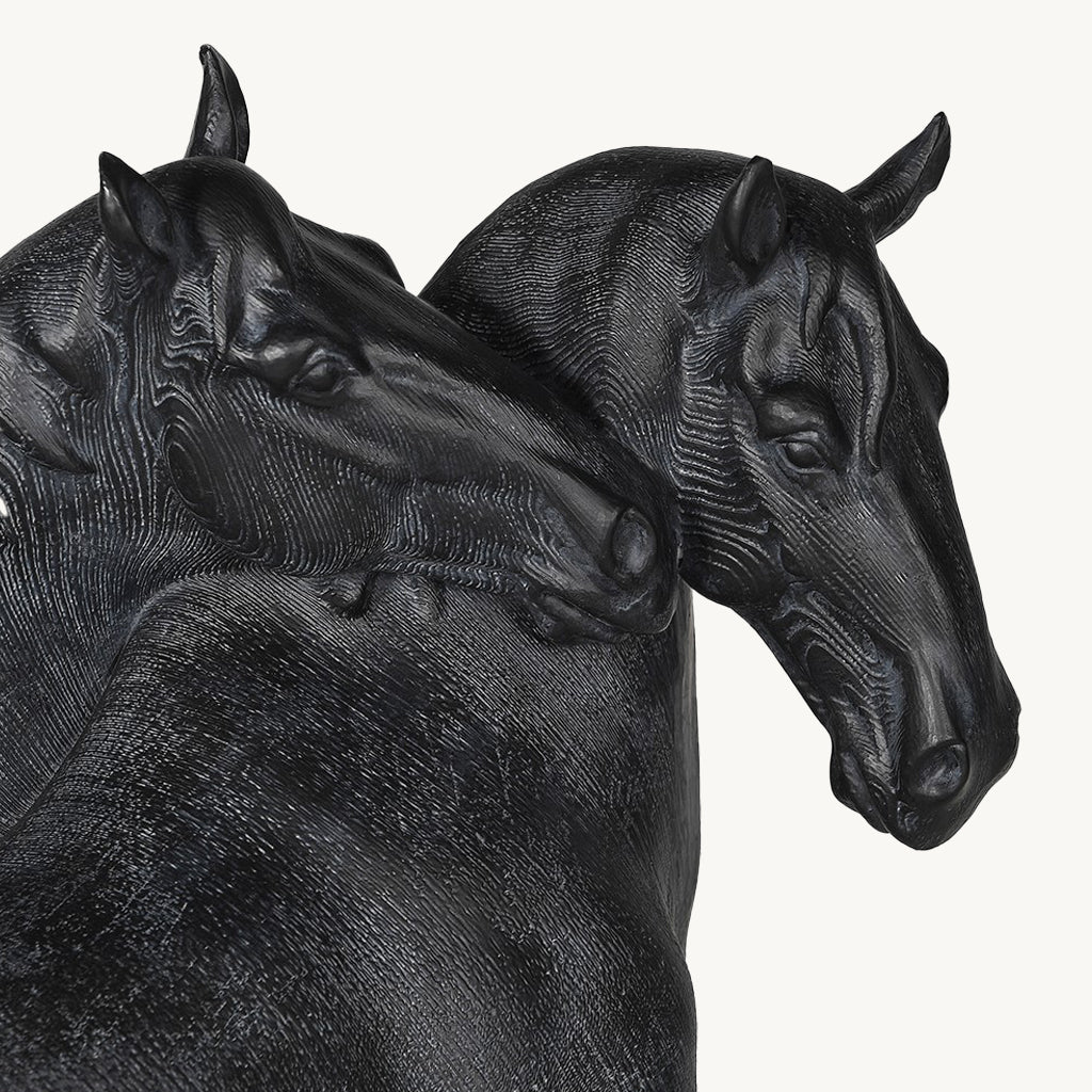 Loving Horse Sculpture