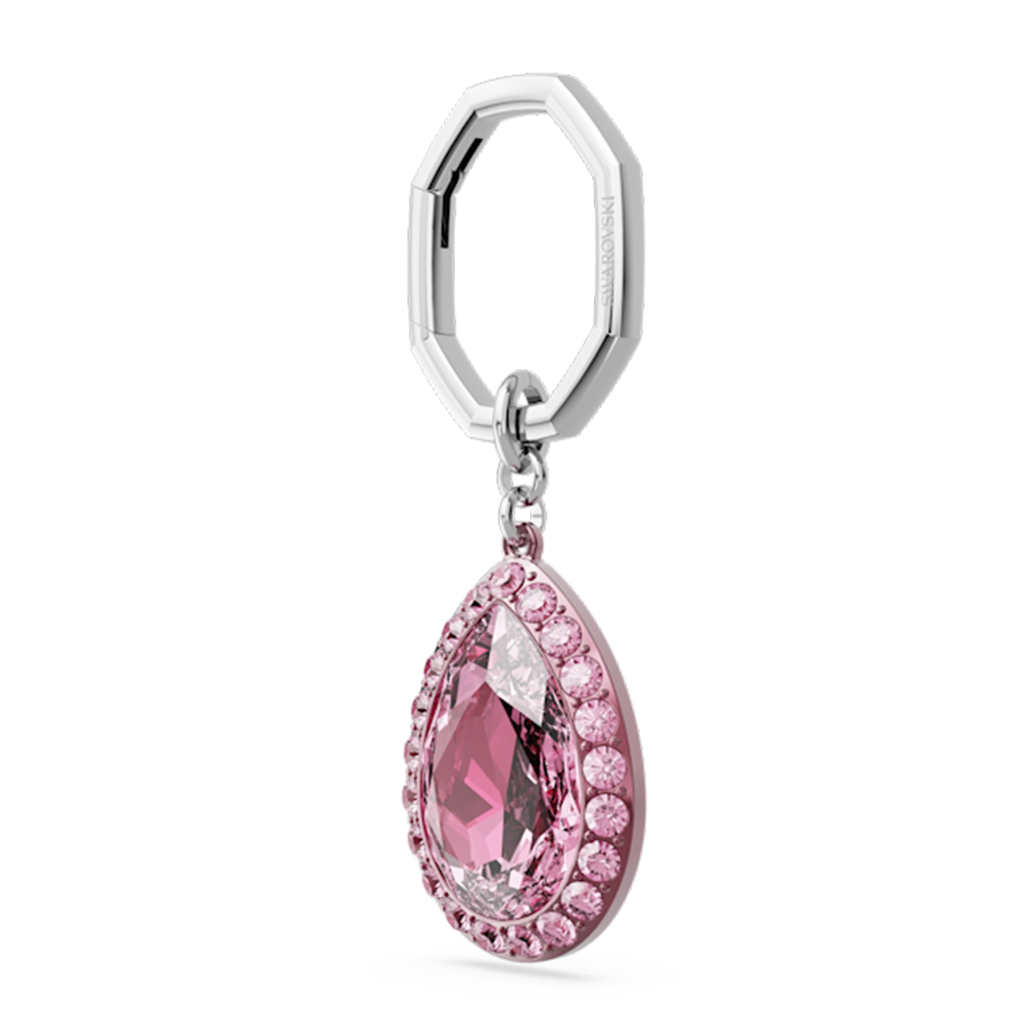 Swarovski Pink Lucent Keyring
