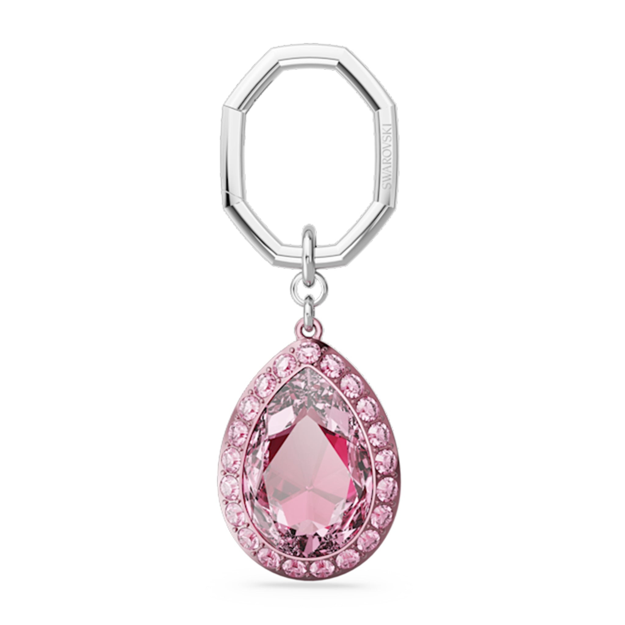 Swarovski Pink Lucent Keyring