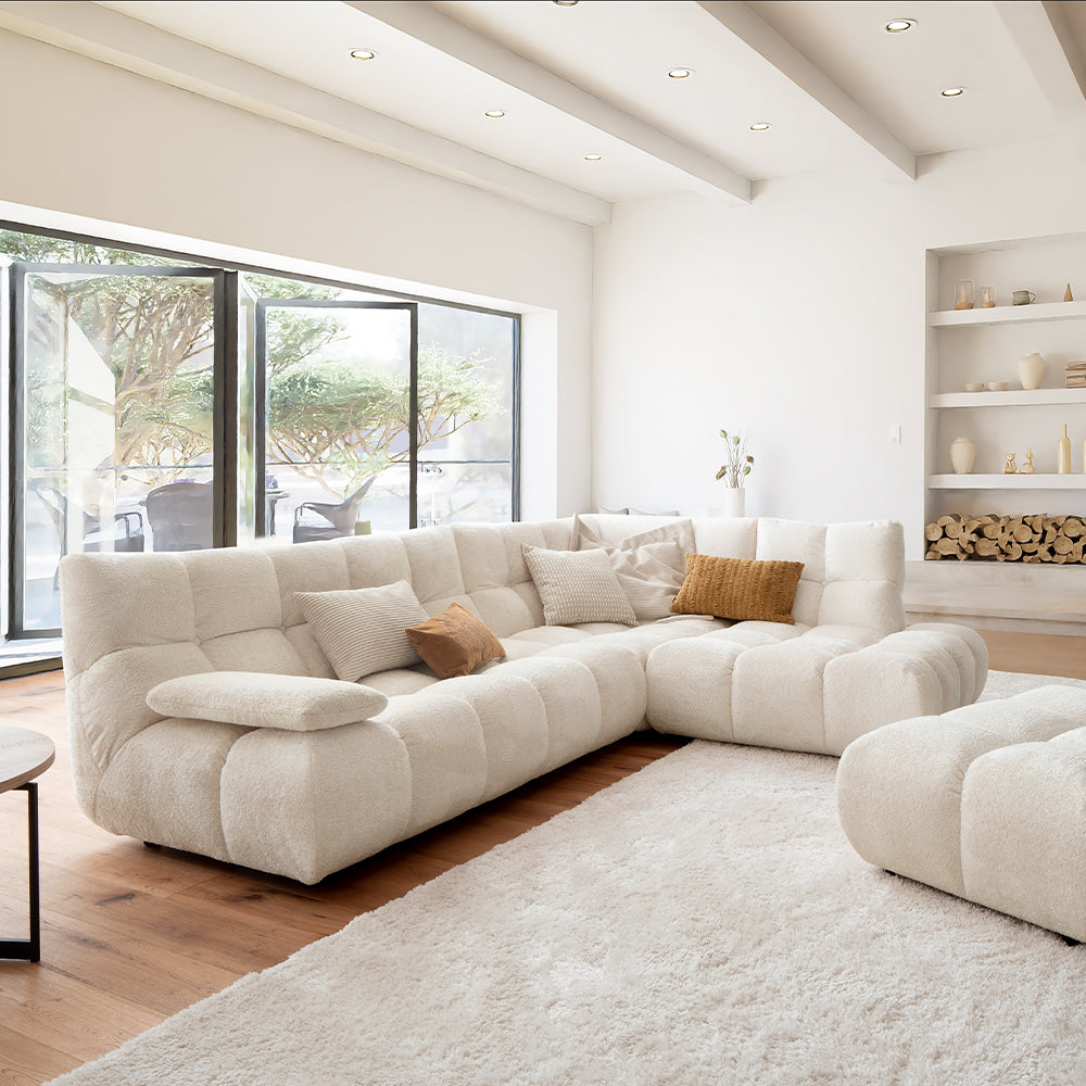 Luka Chaise Sofa in Shaun White