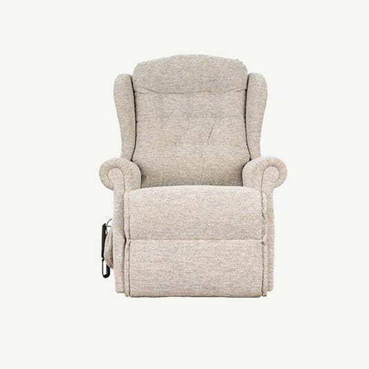 Lynton 2 Motor Recliner Armchair 1 in Como-Ice